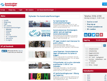 Tablet Screenshot of nyheder.mitkf.dk